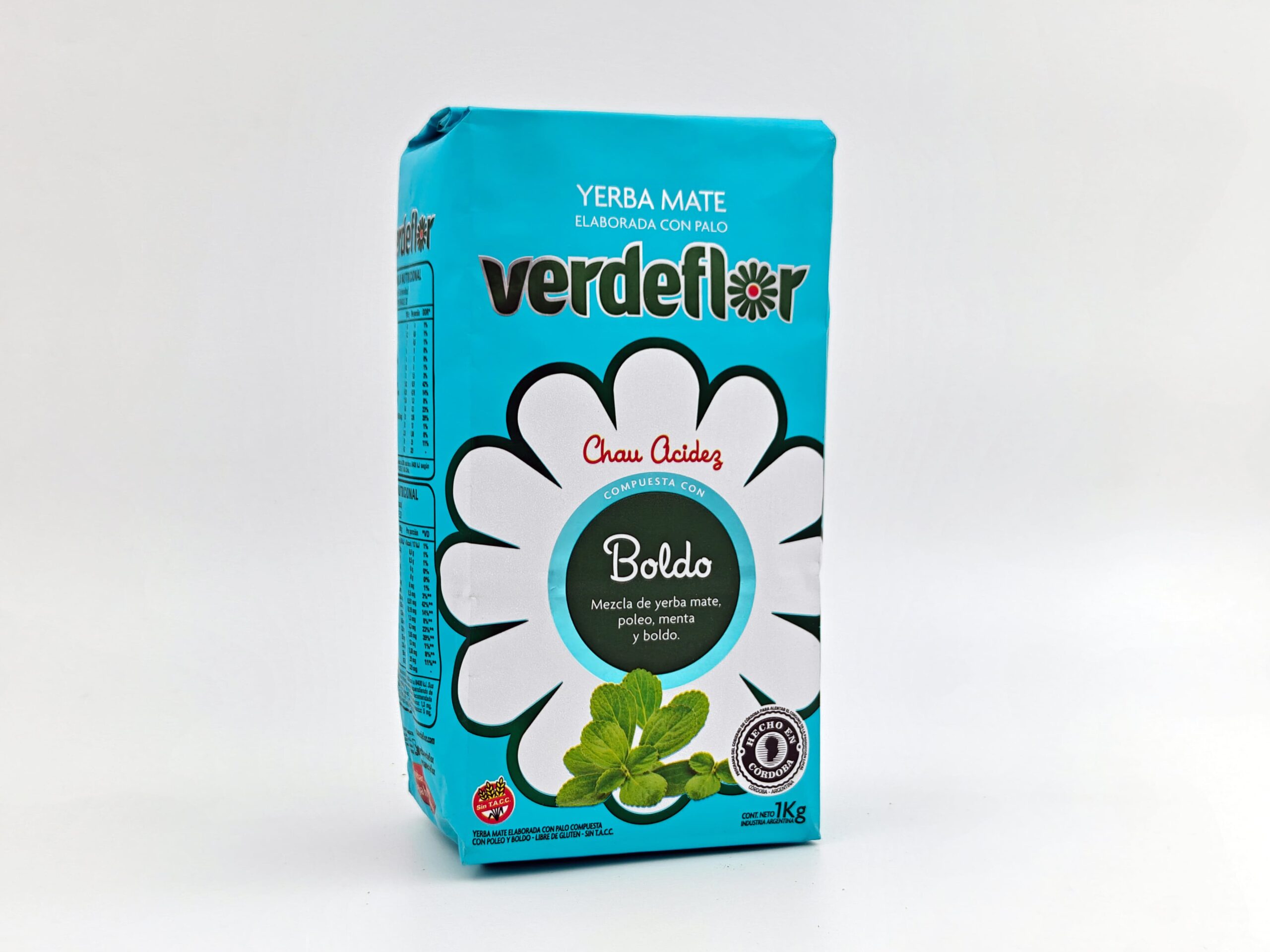 Yerba Mate Verdeflor Boldo 1 Kg - Afbeelding 2