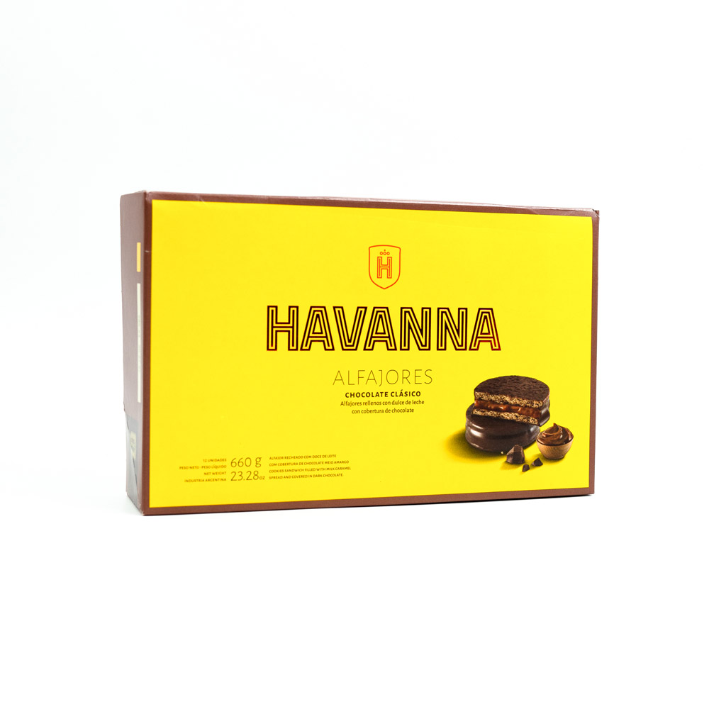 HAVANNA Alfajores Chocolate Clásico 6pz