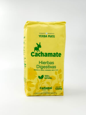 Yerba Mate Cachamate Amarilla hierbas digestivas 500g