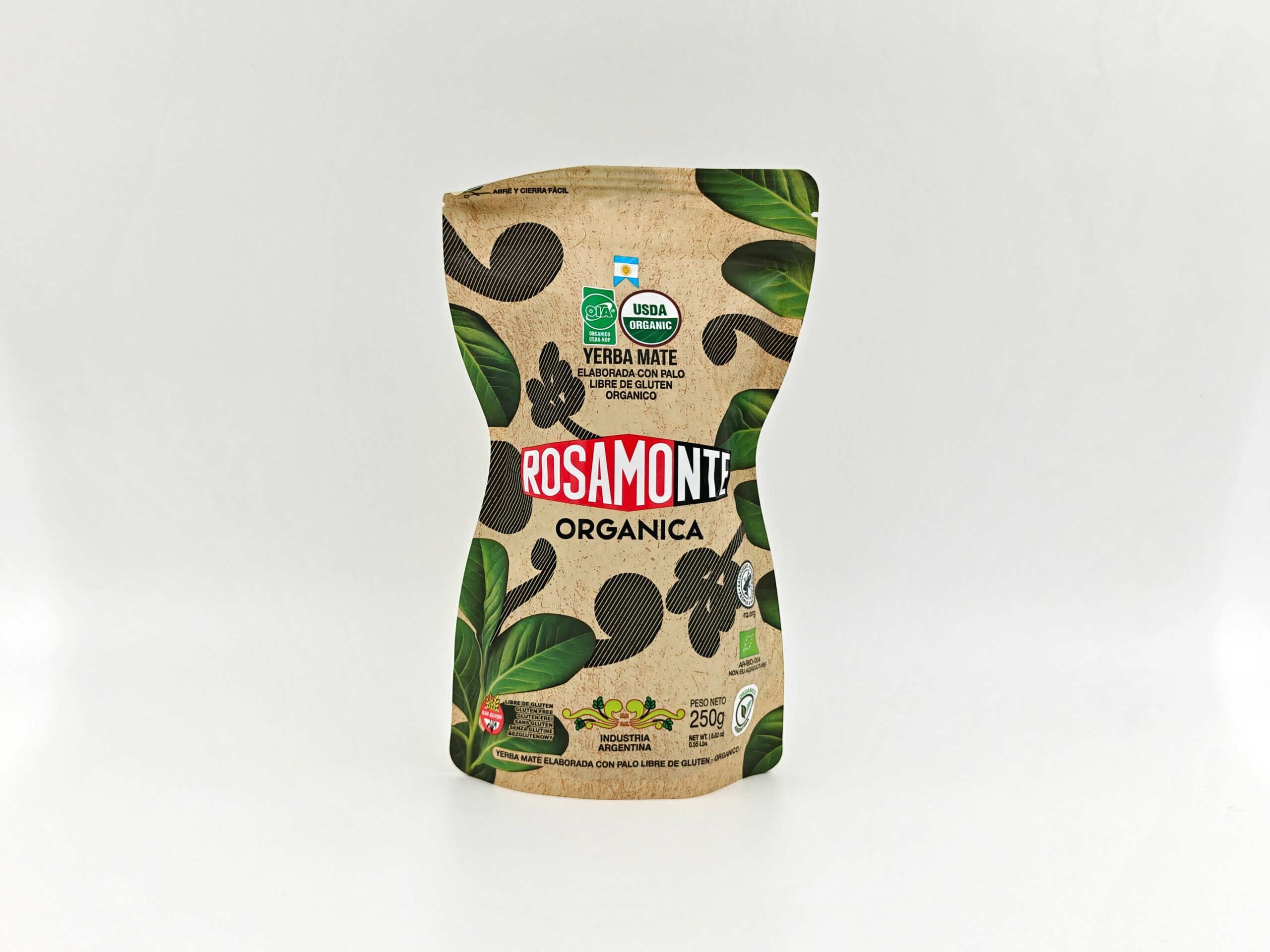 Yerba Mate Argentina Rosamonte Organica 250g