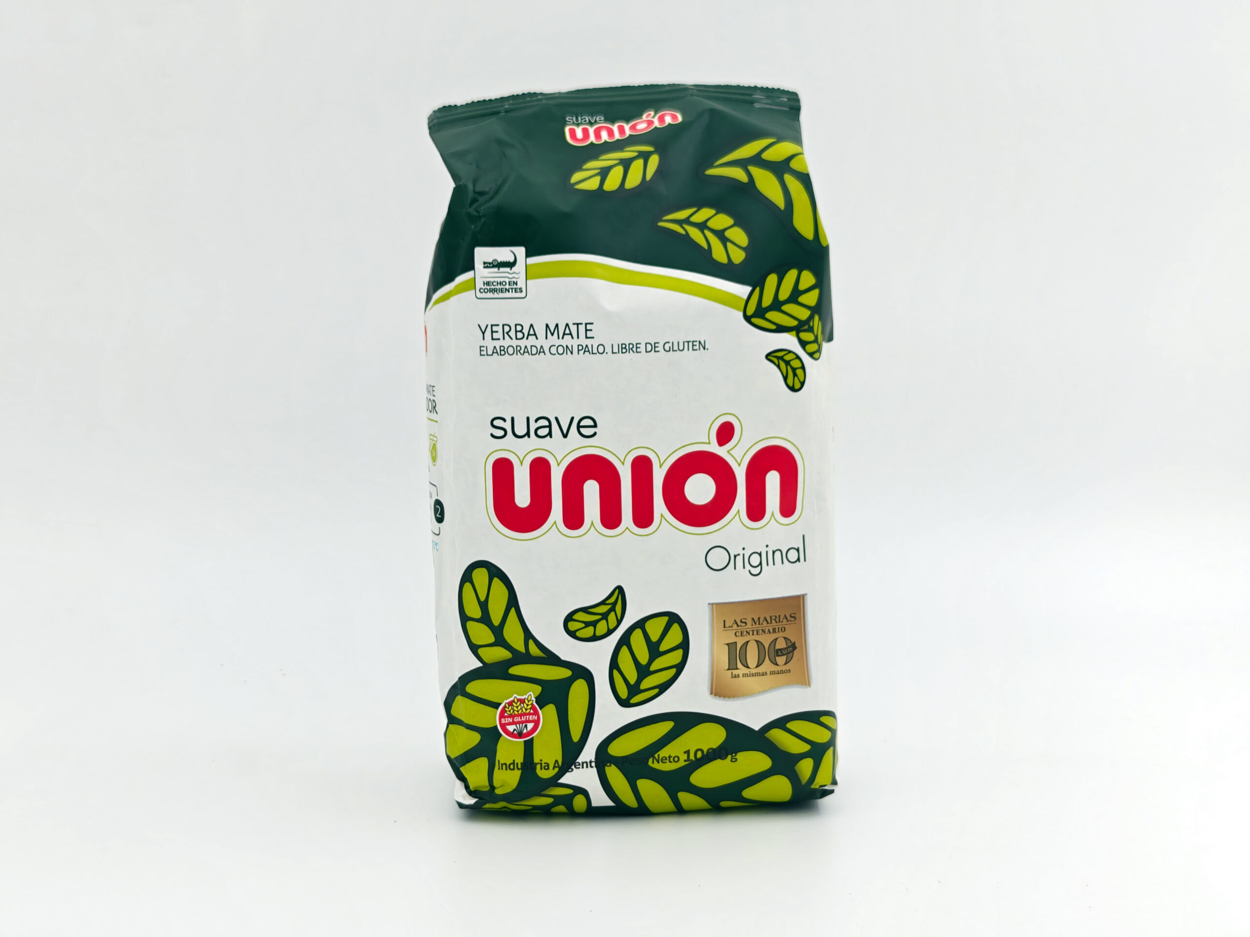 Yerba Mate Argentina Unión Suave Original 1kg