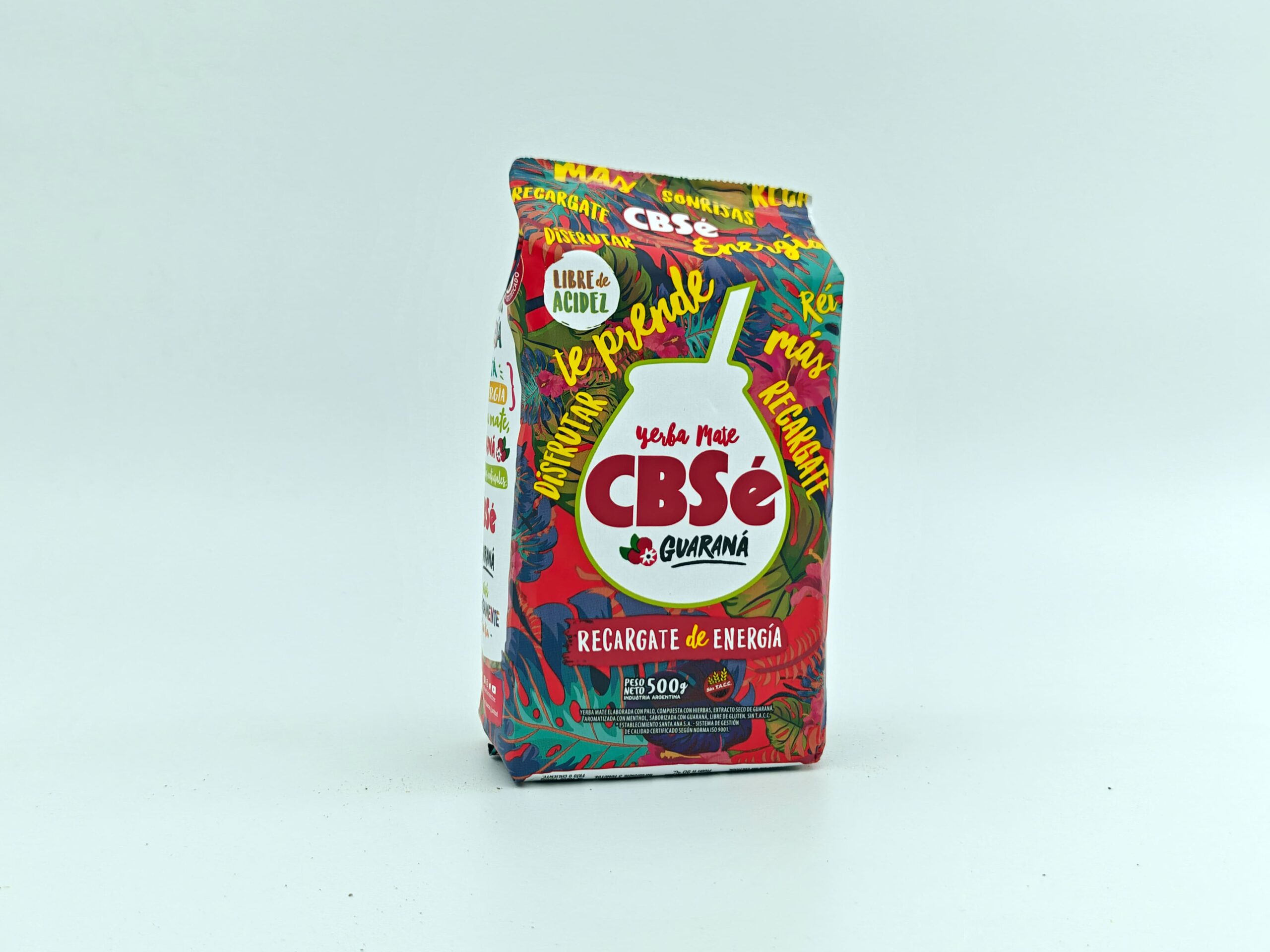 Yerba Mate Argentina CBSé Guaraná 500g