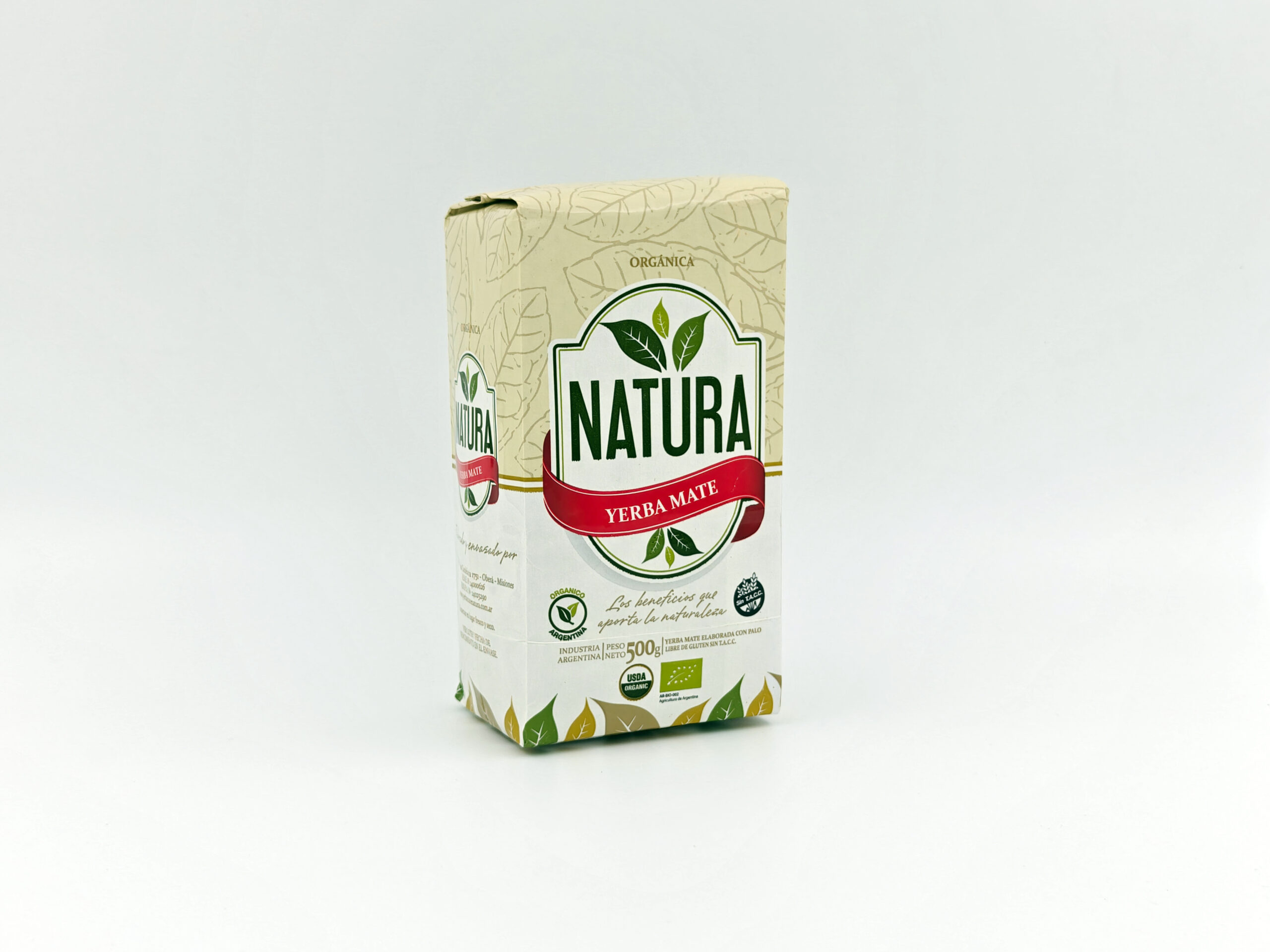 Yerba mate Argentina Natura Organic 500g