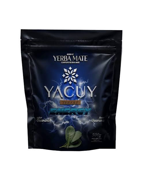 Yerba Mate Brazil Yacuy Terere Energy Guarana 500g