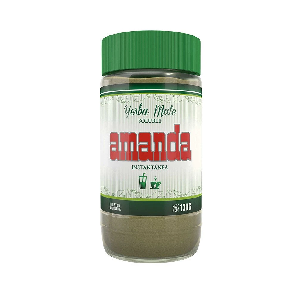 Amanda Instant Yerba Mate Cocido Soluble 130g