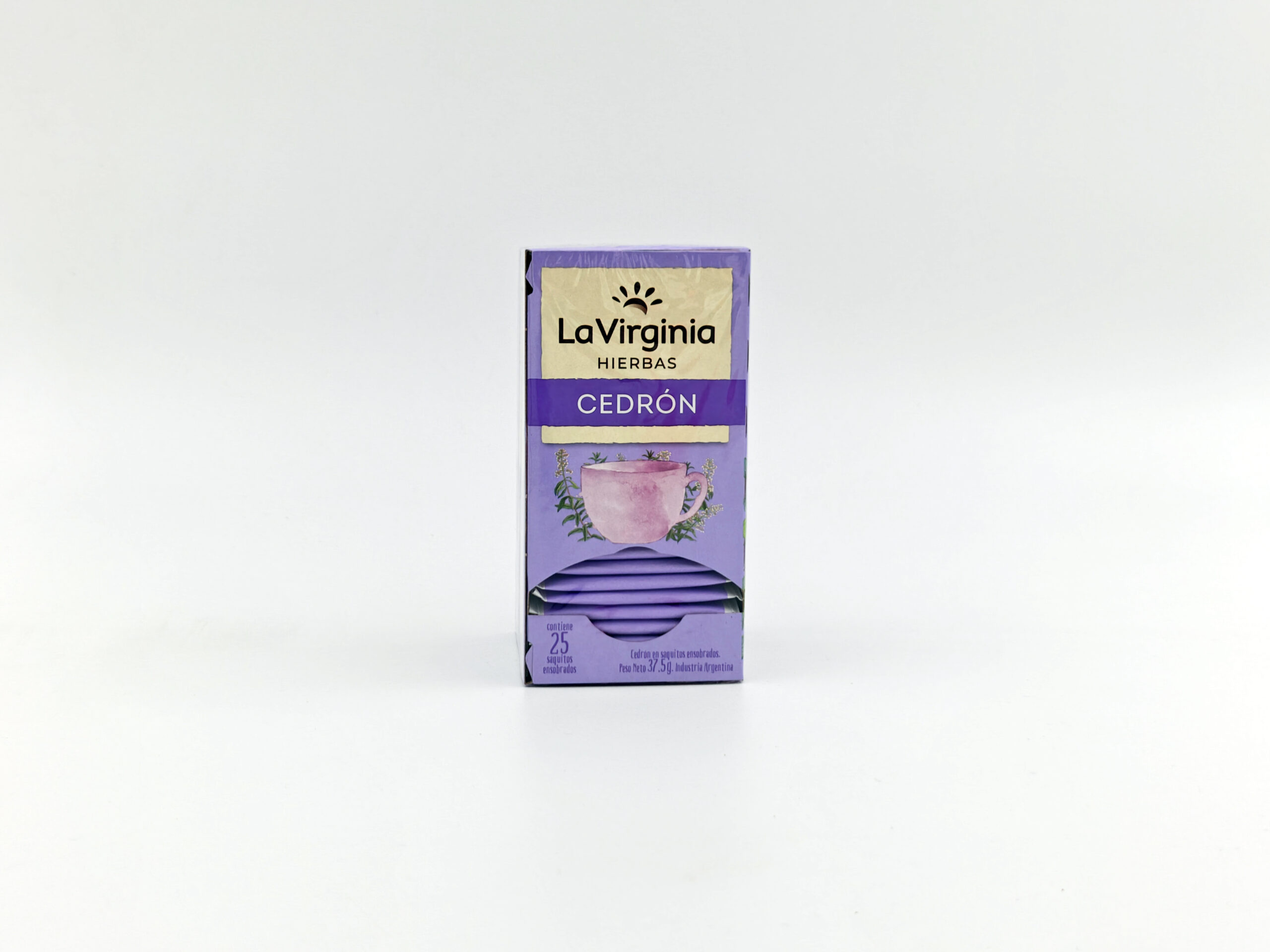 La Virginia Hierbas Cedrón 25 bags x 37,5g