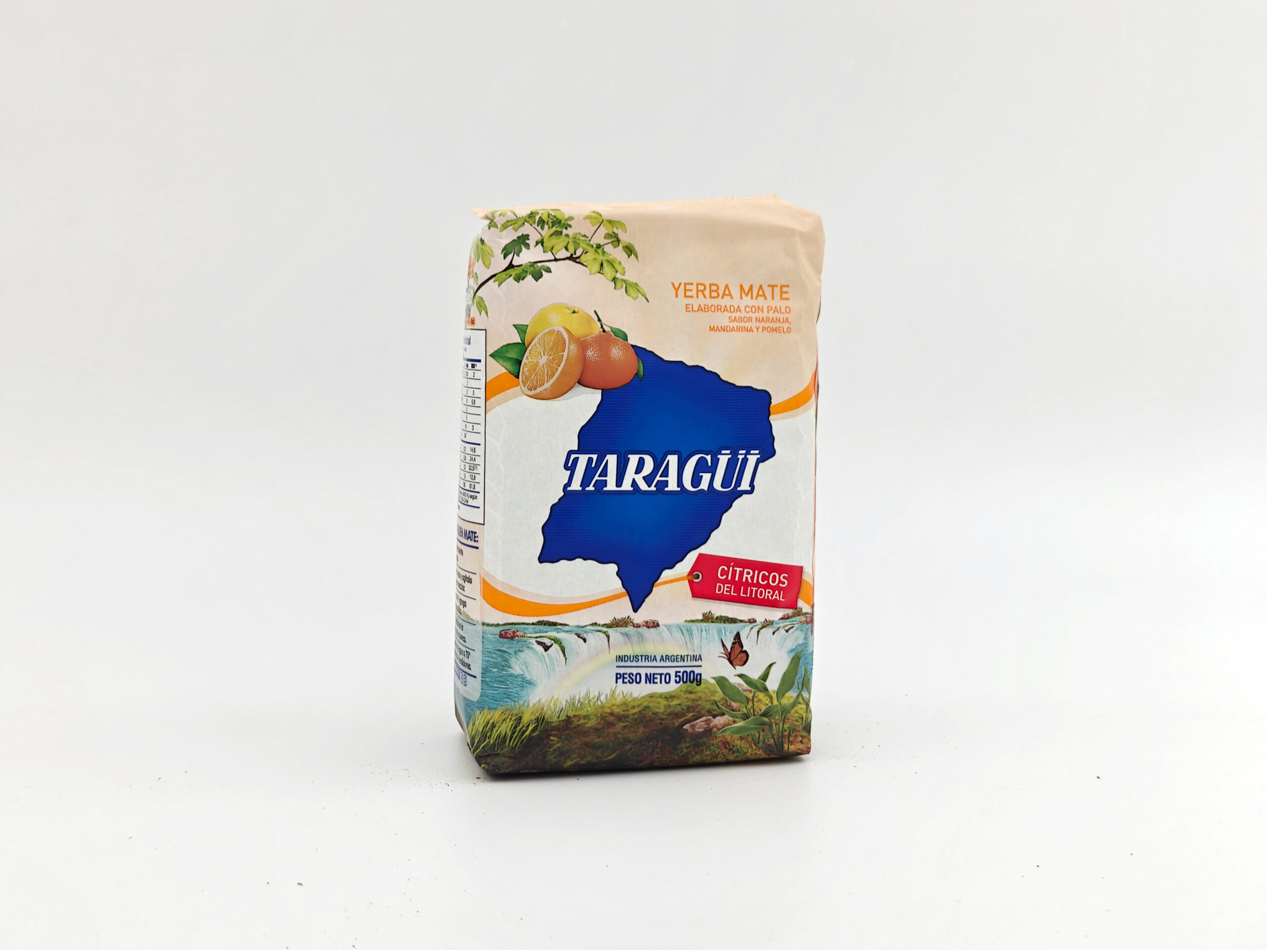 Yerba Mate Argentina Taragüi Cítricos del Litoral 500g