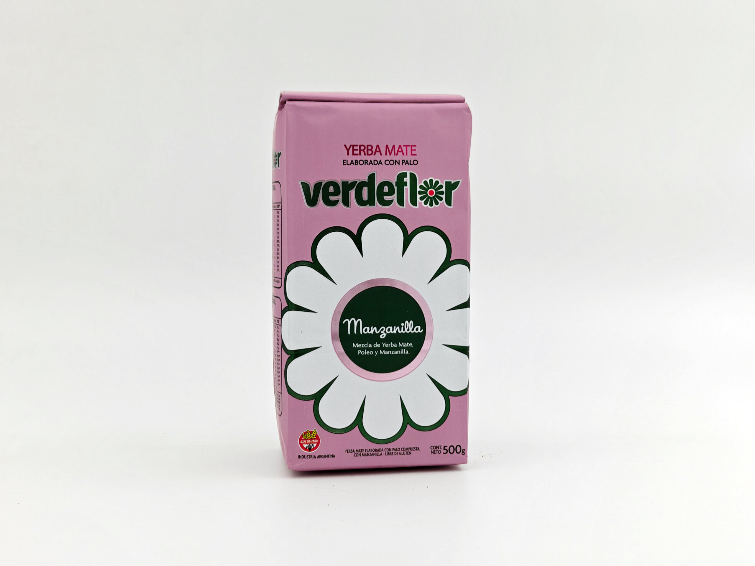 Yerba Mate Argentina Verdeflor Manzanilla 500g